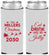 Custom Christmas Neoprene Slim Can Coolers - Eat Drink And Be Jolly | 280010