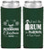 Custom Christmas Neoprene Slim Can Coolers - Pa Rum Pa | 280013