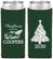 Custom Christmas Neoprene Slim Can Coolers - Naughty Af | 280025