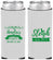 Custom Christmas Neoprene Slim Can Coolers - Sleigh All Day | 280031