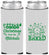 Custom Christmas Neoprene Slim Can Coolers - Lets Get Baked | 280039