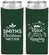 Custom Christmas Neoprene Slim Can Coolers - Touch Of Naughty | 280049