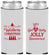 Custom Christmas Neoprene Slim Can Coolers - Let Is Snow | 280050