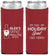 Custom Christmas Neoprene Slim Can Coolers - Holiday Spirit | 280072