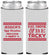 Custom Christmas Neoprene Slim Can Coolers - Eat Drink Tacky | 280082