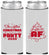 Custom Christmas Neoprene Slim Can Coolers - Lit Af | 280090