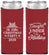 Custom Christmas Neoprene Slim Can Coolers - Mistletoe | 280092