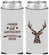 Custom Wedding Neoprene Slim Can Coolers - Deer | 282