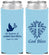 Custom Baptism Neoprene Slim Can Coolers - God Bless | 290007