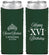 Custom 16th Birthday Neoprene Slim Can Coolers - Tiara | 300002