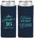 Custom 16th Birthday Neoprene Slim Can Coolers - Tiara | 300004