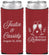 Custom Rehearsal Dinner Neoprene Slim Can Coolers - Eat Drink Rehearse | 30001