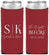 Custom Rehearsal Dinner Neoprene Slim Can Coolers - The Night Before | 30009