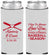 Custom Wedding Neoprene Slim Can Coolers - Baseball | 301