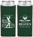 Custom Memorial Neoprene Slim Can Coolers - Fairway To Heavens | 310008