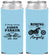 Custom Memorial Neoprene Slim Can Coolers - Riding With Angels | 310018