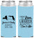 Custom Wedding Neoprene Slim Can Coolers - Love Laughter Happily | 329