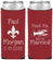 Custom Wedding Neoprene Slim Can Coolers - Crawfish Boil | 330