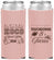 Custom Homecoming Neoprene Slim Can Coolers - Touchdowns And Tiaras | 330010