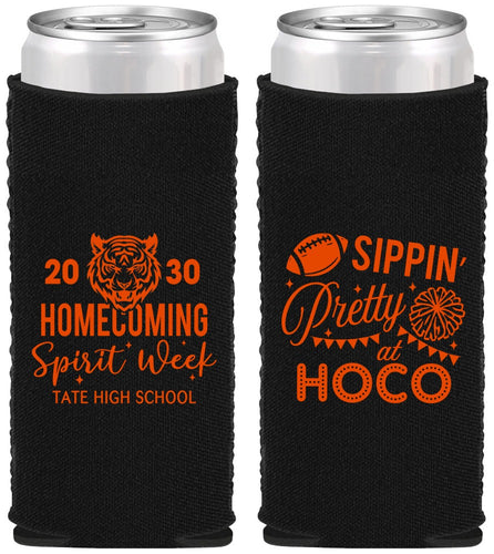 Custom Homecoming Neoprene Slim Can Coolers - Hoco Spirit Week | 330014