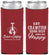 Custom Wedding Neoprene Slim Can Coolers - Crawfish Boil | 335