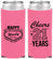 Custom 21st Birthday Neoprene Slim Can Coolers - Vegas | 340007