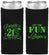 Custom 21st Birthday Neoprene Slim Can Coolers - Let The Fun Begin | 340009