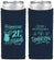 Custom 21st Birthday Neoprene Slim Can Coolers - Drink Responsibly Tomorrow | 340015