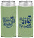 Custom 21st Birthday Neoprene Slim Can Coolers - Aloha Hawaii | 340016