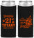 Custom 21st Birthday Neoprene Slim Can Coolers - Party Like An Animal Tiger | 340020