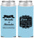 Custom Wedding Neoprene Slim Can Coolers - Love Story | 359