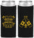 Custom Wedding Neoprene Slim Can Coolers - Fleur De Lis | 378