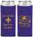 Custom Wedding Neoprene Slim Can Coolers - Mardi Gras | 398