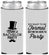Custom Bachelor Party Neoprene Slim Can Coolers - Formal | 40007