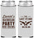 Custom Bachelor Party Neoprene Slim Can Coolers - The Last Stand | 40016