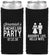 Custom Bachelor Party Neoprene Slim Can Coolers - Goodbye Life Hello Wife | 40019