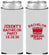 Custom Bachelor Party Neoprene Slim Can Coolers - Drinking Team | 40020