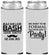 Custom Bachelor Party Neoprene Slim Can Coolers - Formal | 40030