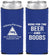 Custom Bachelor Party Neoprene Slim Can Coolers - Beer And Boobs | 40040
