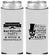 Custom Bachelor Party Neoprene Slim Can Coolers - Formal Skeleton | 40048