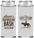 Custom Bachelor Party Neoprene Slim Can Coolers - The Last Stand | 40050