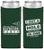 Custom Bachelor Party Neoprene Slim Can Coolers - Golf | 40055