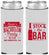 Custom Bachelor Party Neoprene Slim Can Coolers - Stock The Bar | 40073