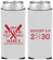 Custom Bachelor Party Neoprene Slim Can Coolers - Baseball | 40086