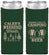 Custom Bachelor Party Neoprene Slim Can Coolers - Camping | 40091