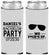 Custom Bachelor Party Neoprene Slim Can Coolers - We Fucked Up | 40099