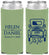 Custom Wedding Neoprene Slim Can Coolers - Just Married Old Car | 413