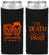 Custom Wedding Neoprene Slim Can Coolers - Til Death Do Us Part | 441