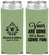 Custom Wedding Neoprene Slim Can Coolers - Monogrammed | 462
