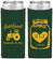 Custom Wedding Neoprene Slim Can Coolers - Just Hitched Mason Jar | 483
